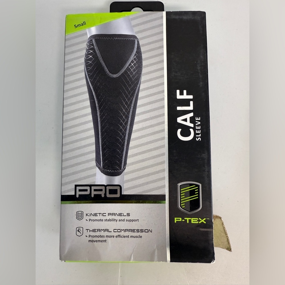 P-TEX ** PRO CALF SLEEVE ** SMALL" P-TEXC200 knit compression new